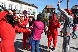 Diabos pelo centro de Bragança