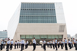 A Banda Filarmónica de Mogadouro marcou presença no 8.º “Fim de Semana EDP