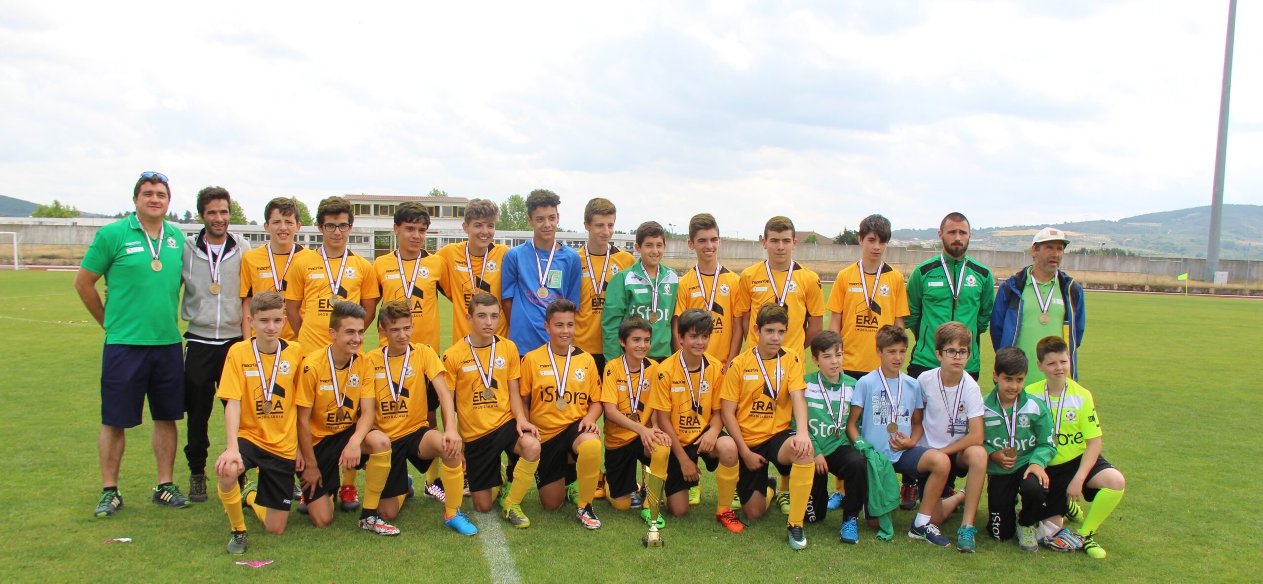 ADSP Vale do Conde conquista título distrital de iniciados