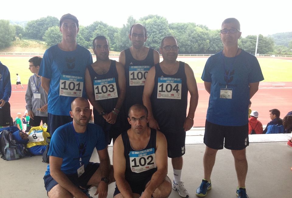 Brigantinos conquistam prata e bronze em atletismo adaptado nos Jogos do Eixo Atlântico