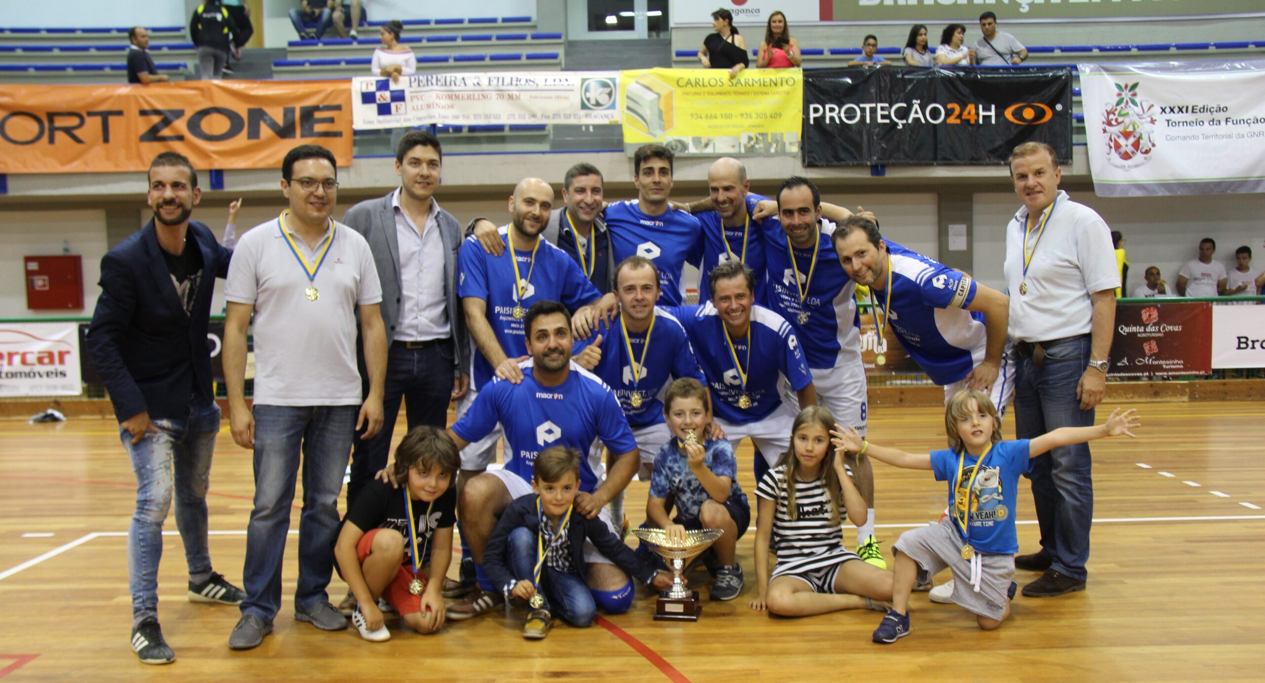 EPPU/Liceu vence Torneio da Função Pública de Bragança 2017