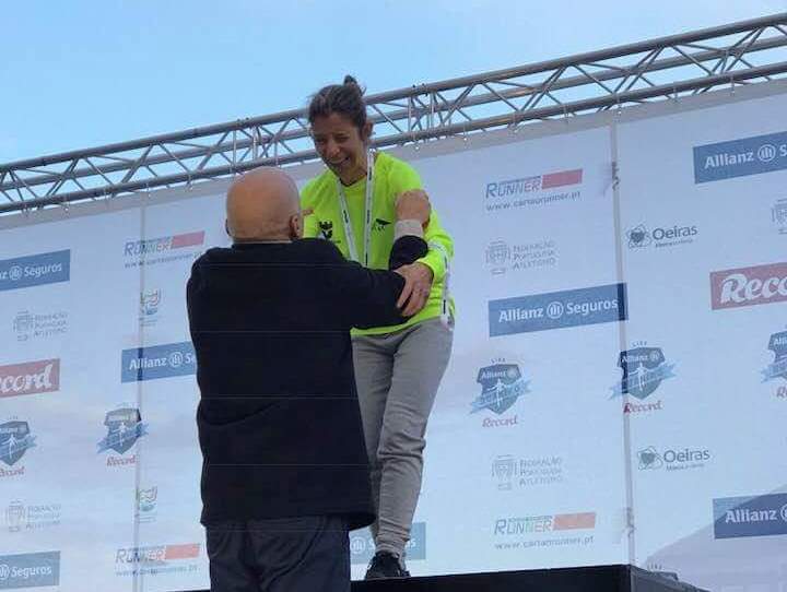 Lucinda Moreiras é campeã nacional de estrada em veteranas 45