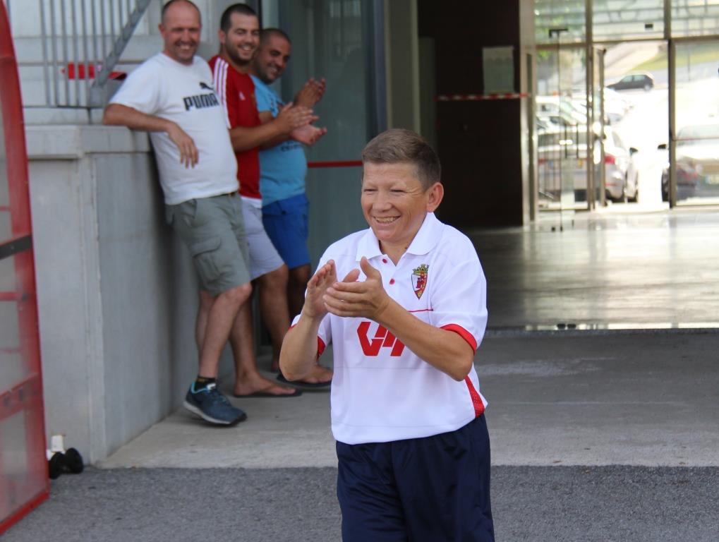 “Vamos ser fortes e tentar a vitória”