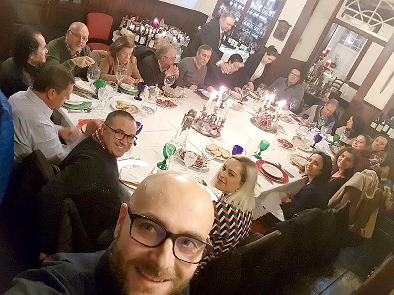 Ceia de Natal da equipa da Pressnordeste