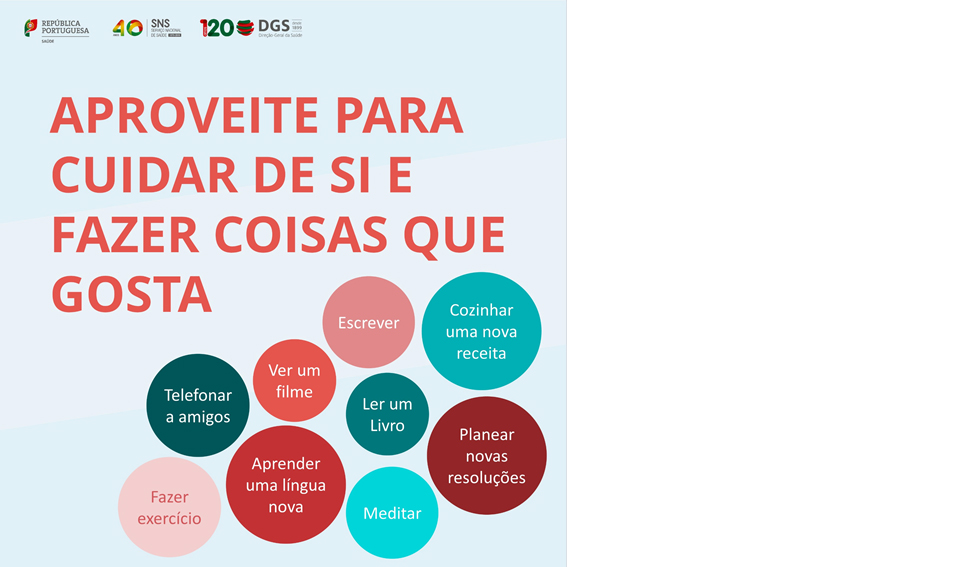 Saúde mental – Cuide de si!