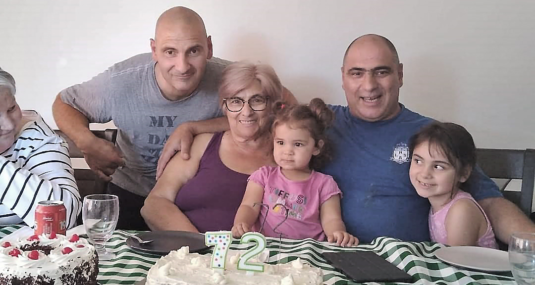 Dalma Reis, mãe e avó a tempo inteiro