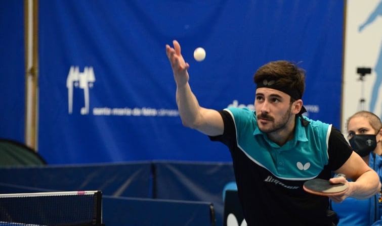 João Geraldo sagra-se campeão nacional de seniores de ténis de mesa