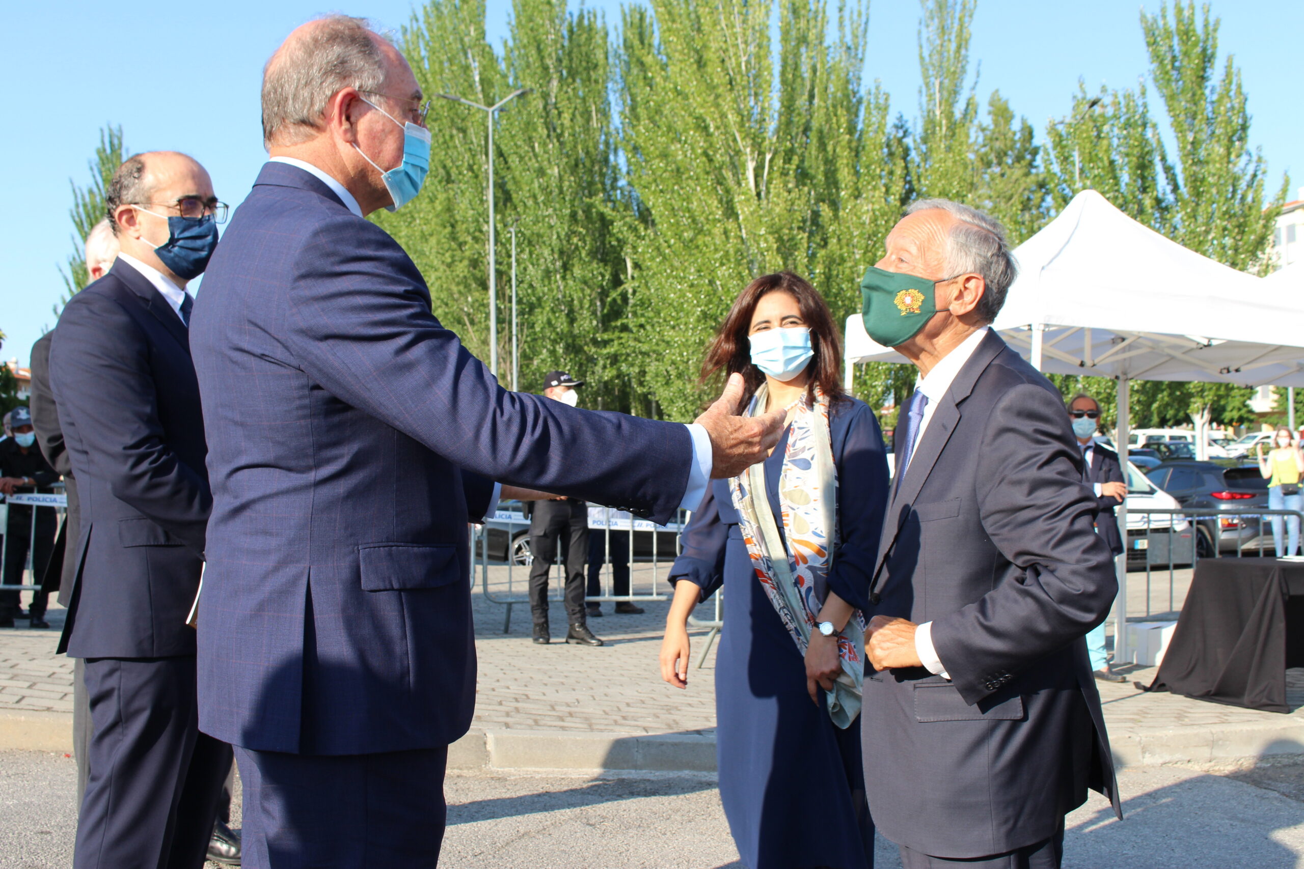 Marcelo Rebelo de Sousa diz que regadio é o futuro da agricultura no Nordeste Transmontano