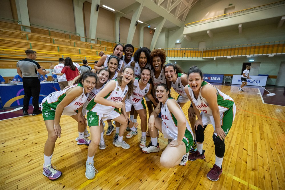 Inês Lage vence Challenger Europeu de Basquetebol com a camisola de Portugal