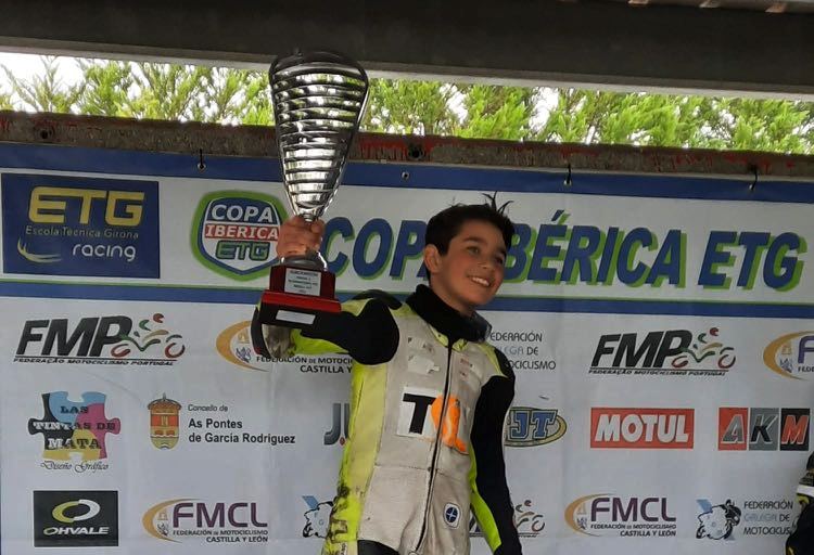 Tiago Rafael termina Copa Ibérica ETG na segunda posição