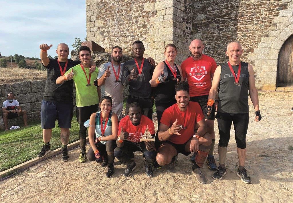 Bombeiros de Bragança destacam-se no OCR Fireman