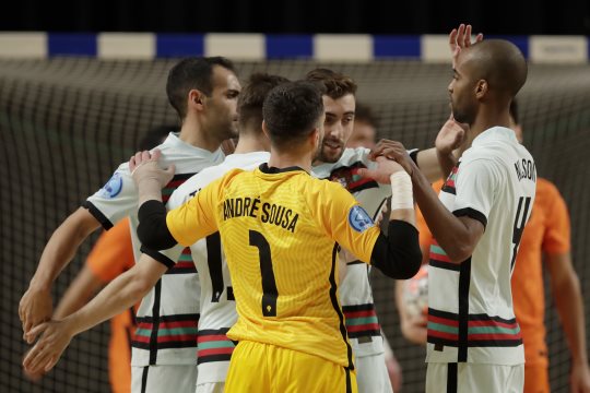 Mário Freitas marca frente aos Países Baixos