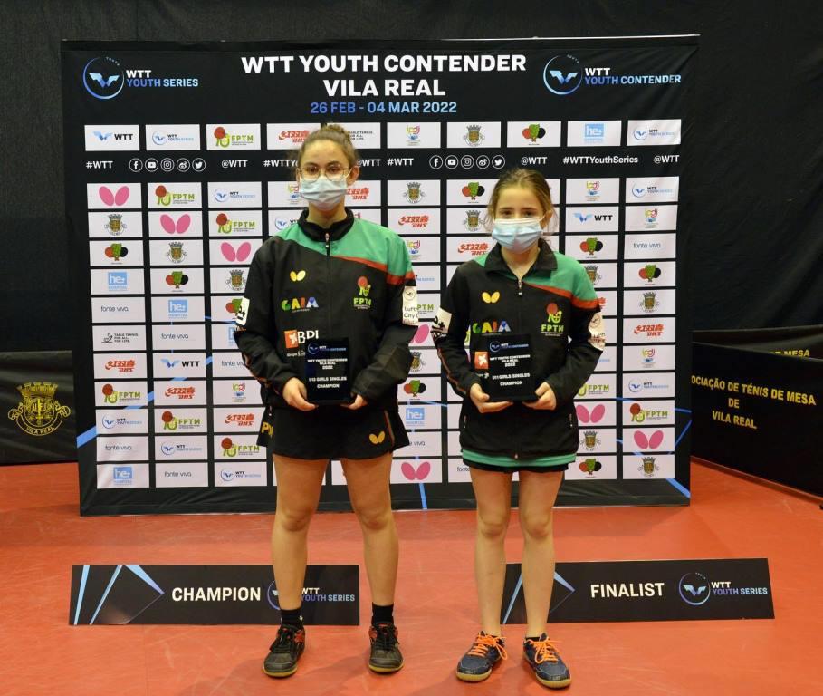 Mesatenista de Mirandela vence WTT Youth Contender em Vila Real