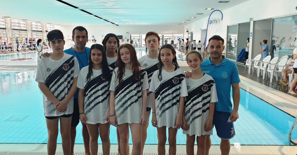 F.C. Vinhais soma nove medalhas nos regionais de natação