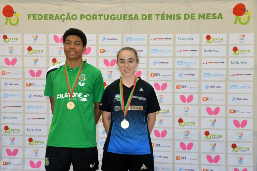 Mariana Santa Comba é campeã nacional de ténis de mesa em sub-15