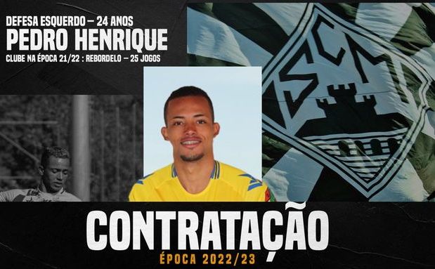 Pedrinho, Ismael e Rodrigo Andrade reforçam defesa do S.C. Mirandela