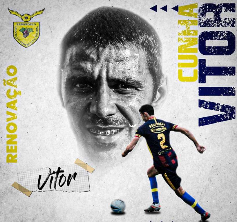 Vítor Cunha “Vitó” vai continuar a vestir a camisola do Rebordelo
