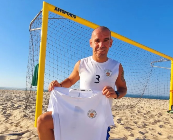 Ex-Internacional português de futebol de praia reforça Vila Flor SC
