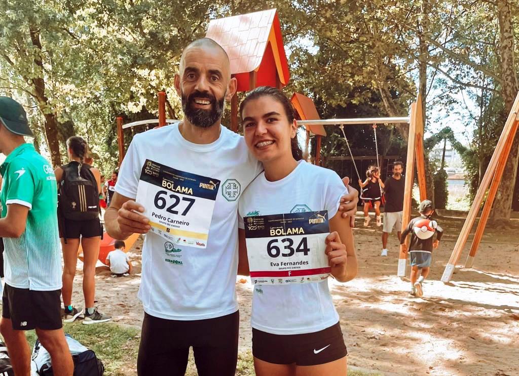 Eva Fernandes e Pedro Carneiro em bom plano nos Campeonatos Nacionais de Estrada