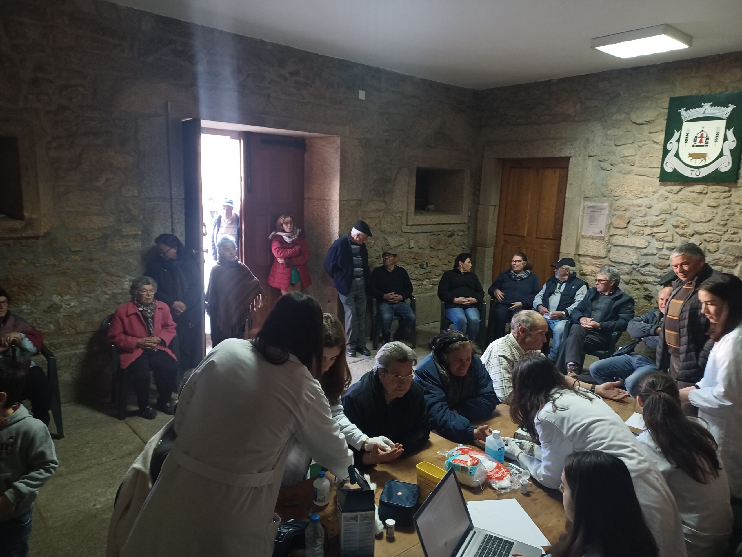 Estudantes de medicina fizeram rastreios nas aldeias do nordeste transmontano