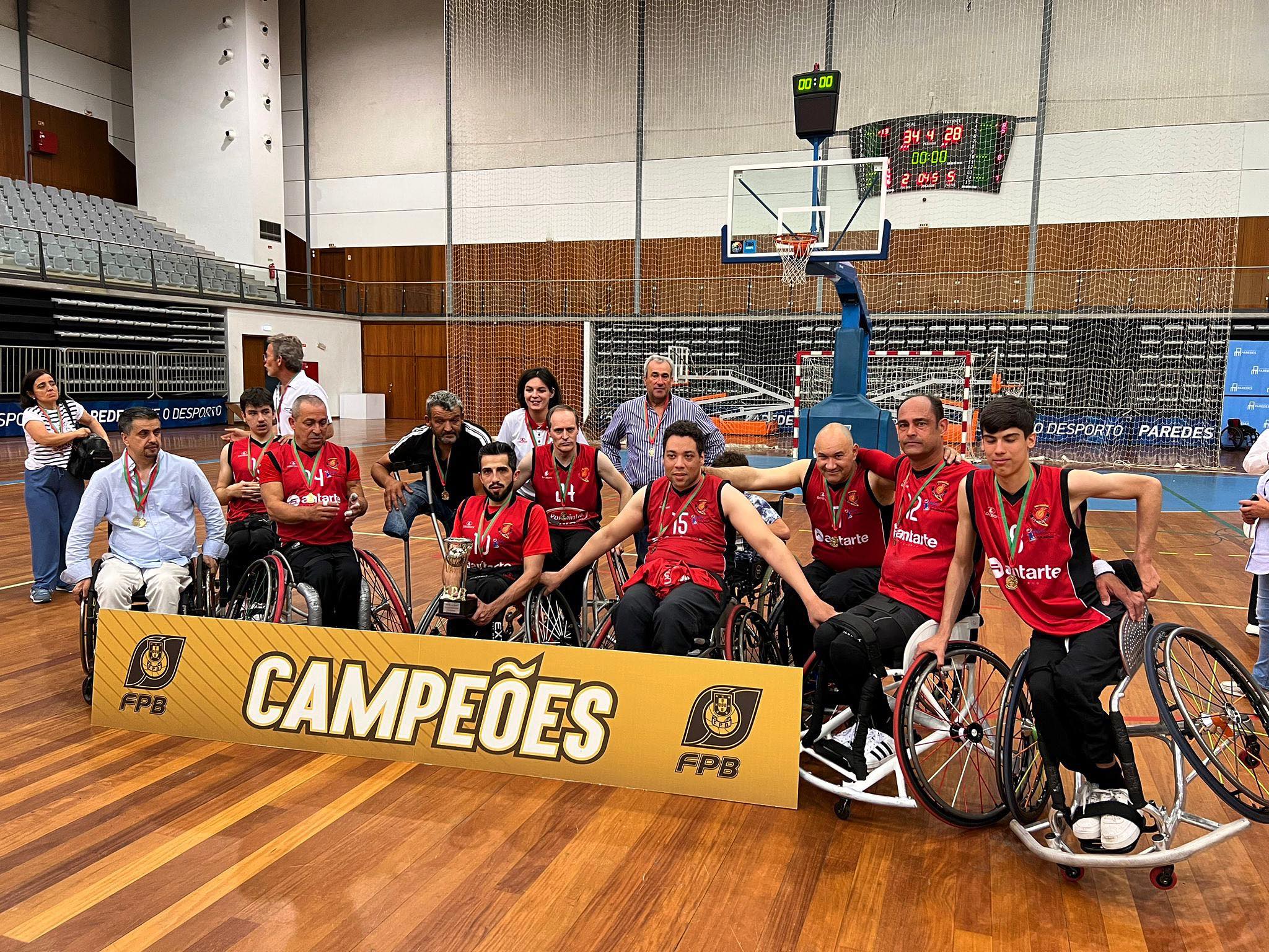 Mirandelense sagra-se campeão nacional da 2ª Divisão de basquetebol em cadeira de rodas