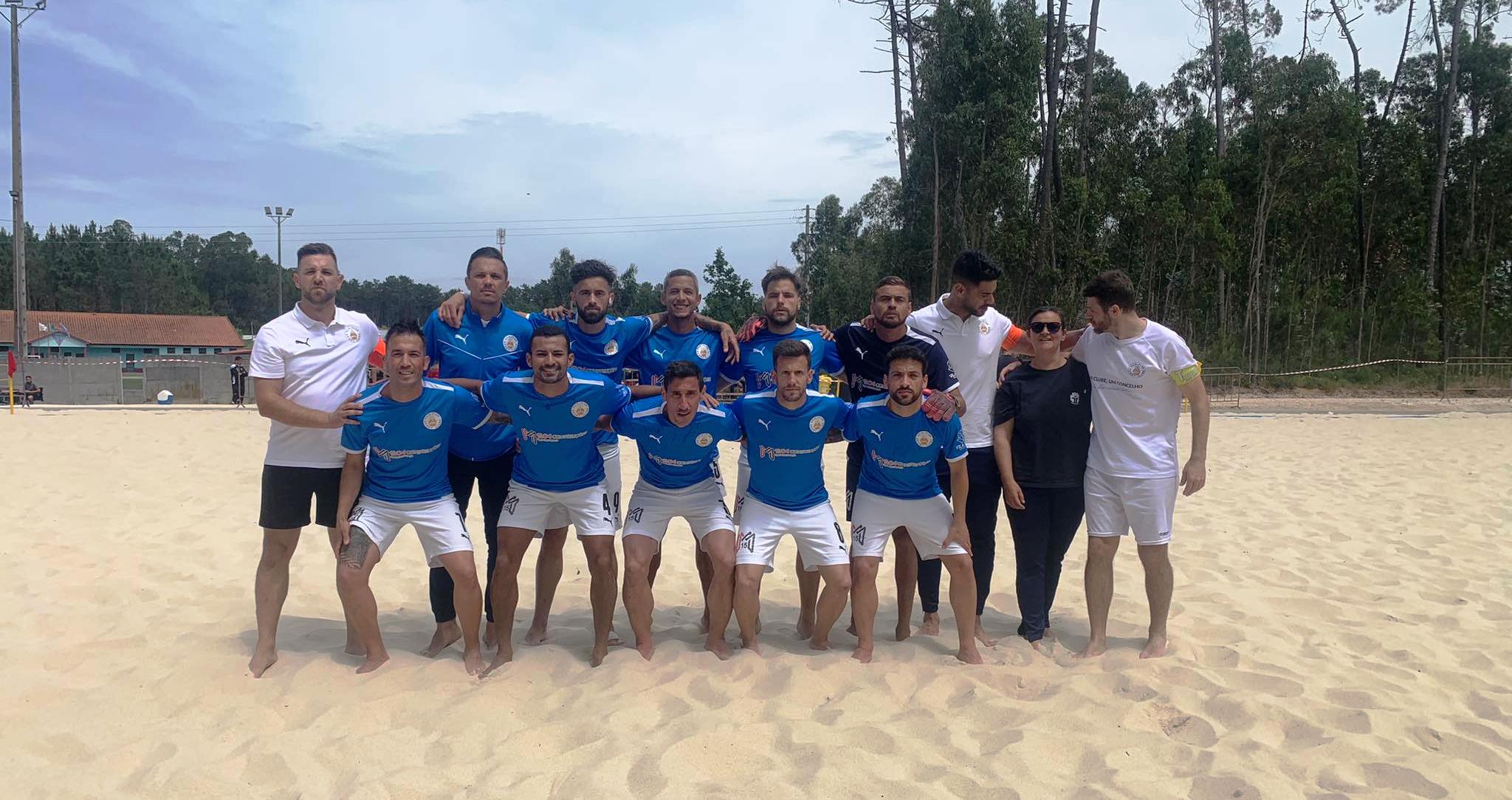 Vila Flor SC entra a vencer no Campeonato Nacional de Futebol de Praia