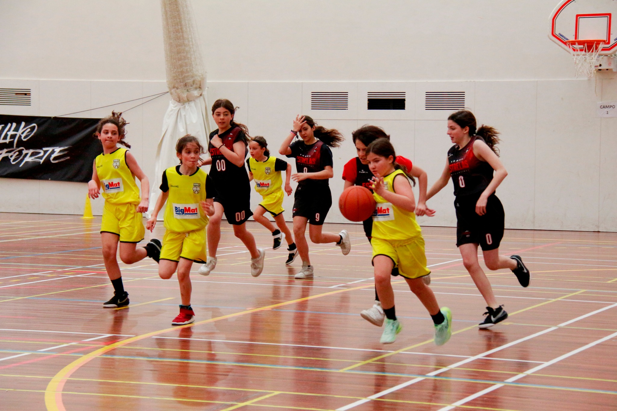 Estrelas Brigantinas assinalam Dia Nacional do Minibasquete