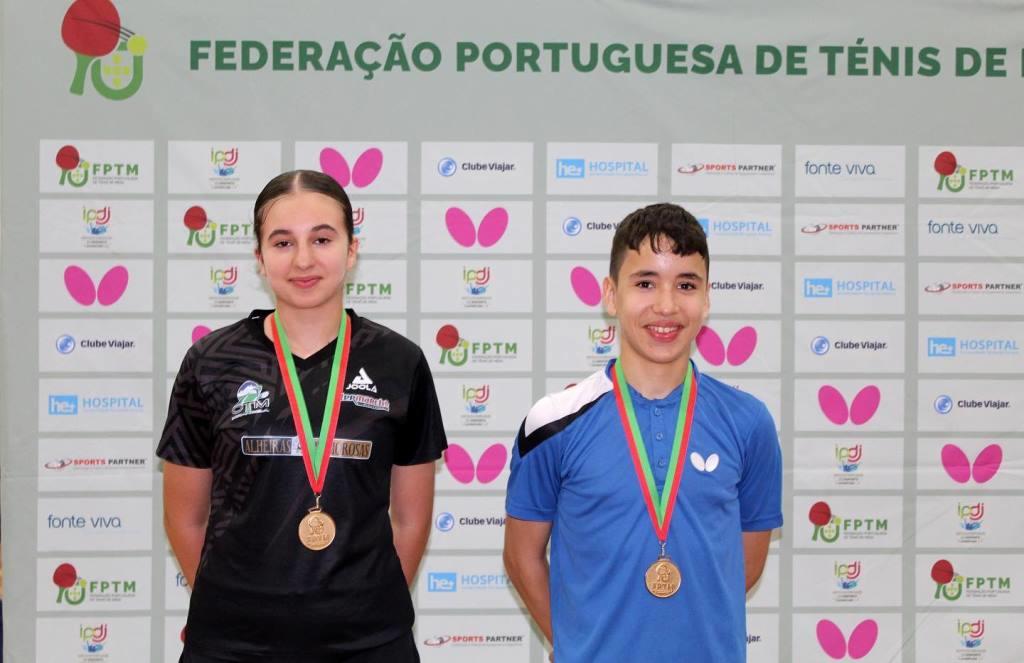 Constança Pinto é campeã nacional de ténis de mesa