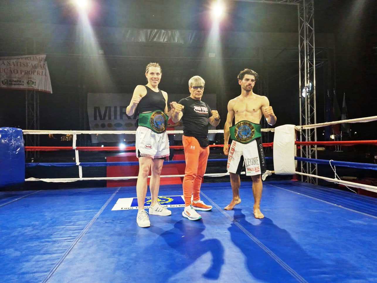 José Alonso e Catarina Dias garantiram vitória caseira com lotação esgotada