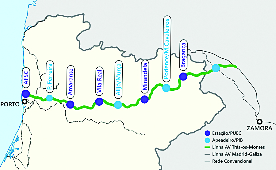 Avião regressa antes do Natal e Governo financia estudo da ferrovia Porto-Zamora
