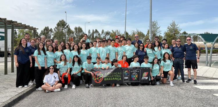Seleções Distritais de Bragança estão na Festa do Basquetebol Juvenil